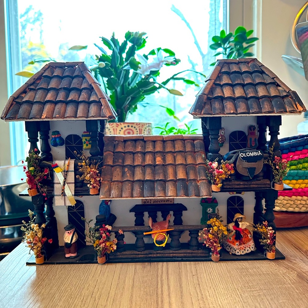 Magic Columbia House, Encanto House Wall or Shelf Decor Made by American Encanto